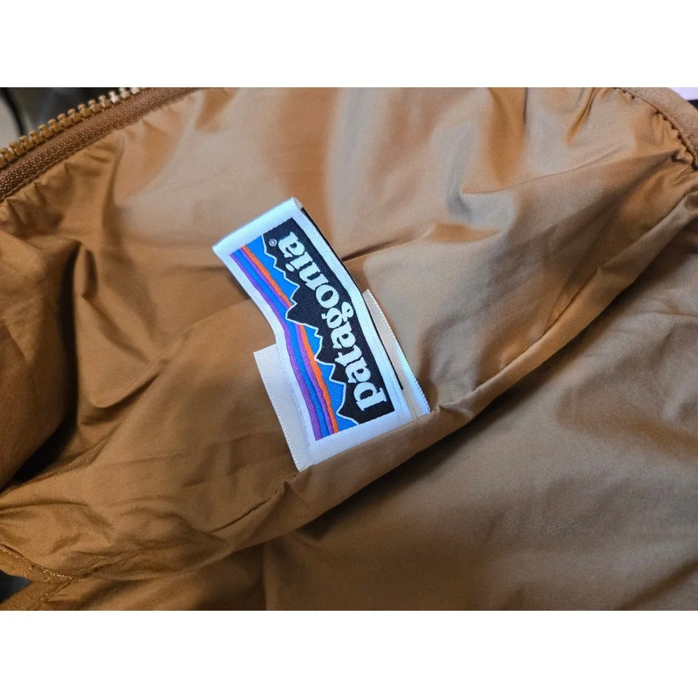 Patagonia Kids Retro-X Fleece Vest Brown Patterned Toddler 2T Full Zip 61035